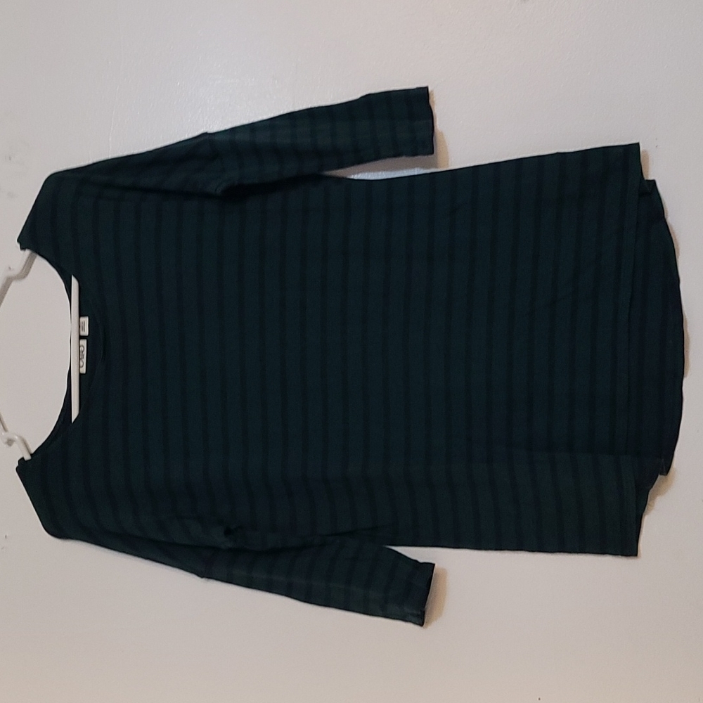 Women's Medium Striped Batwing 3/4 Sleeve Shirt